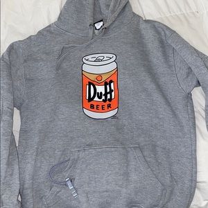UNISEX Beer holding DUFF sweatshirt